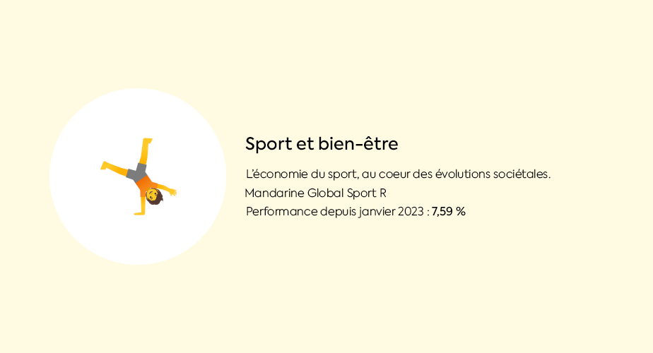 Investir dans le sport et le bien-être